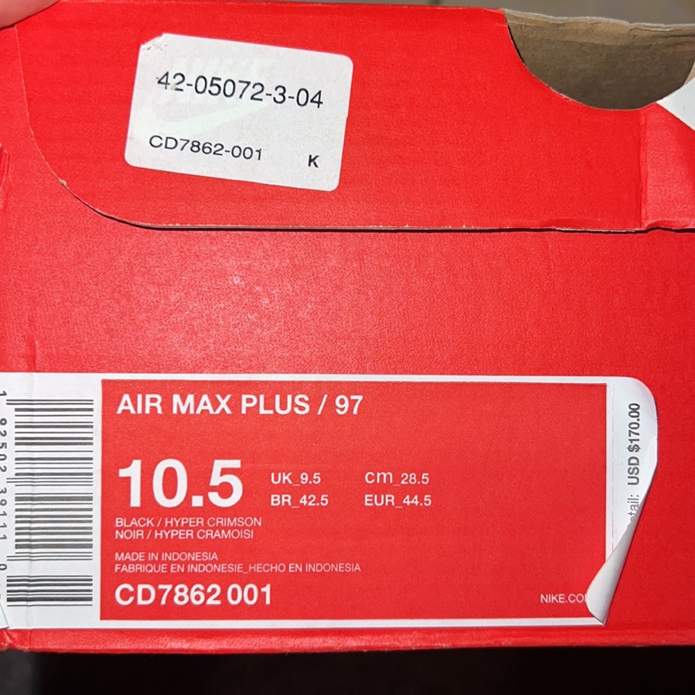 🔥🔥🔥AIR MAX PLUS/97 MENS 🔥🔥🔥 - Picture 7 of 7